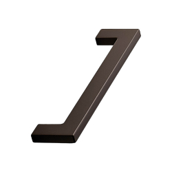 Furnipart Cabinet Handle - Black brown - Model FLAT