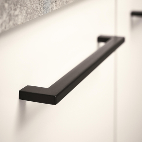 Furnipart Cabinet Handle - Brushed steel - Model Seam 170 mm - Cabinet  handles - VillaHus