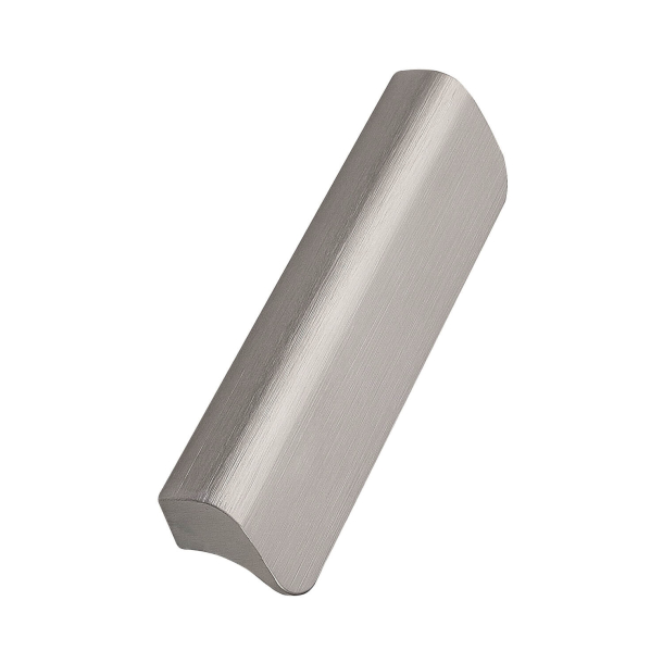 Furnipart cabinet handle - Brushed steel - Model Fall - cc 128 mm