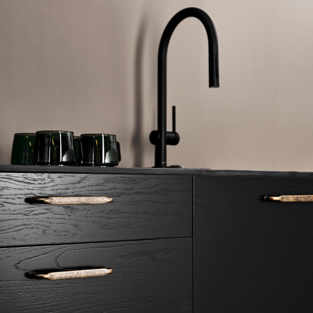 Furnipart Uchwyty meblowe - Antyczny mosi&#261;dz - Model Gate 160 mm