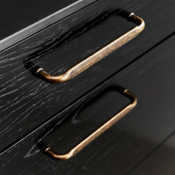 Furnipart Uchwyty meblowe - Antyczny mosi&#261;dz - Model Gate 160 mm