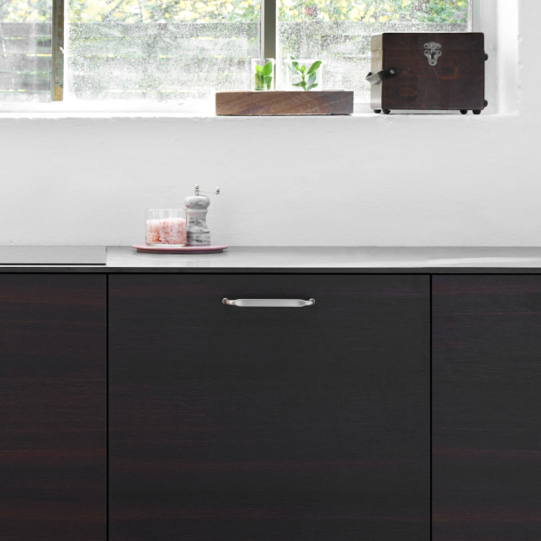 Furnipart Cabinet Handle - Brushed steel - Model Gate 172 mm