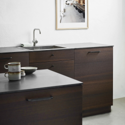 Furnipart Cabinet Handle - Matt black - Model Gate 172 mm