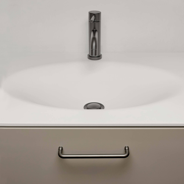 Furnipart cabinet handle - Brushed anthracite - Model Junction