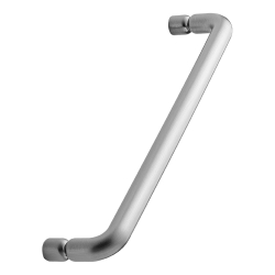 Uchwyt do szafki Furnipart - Stal szczotkowana - Model Junction