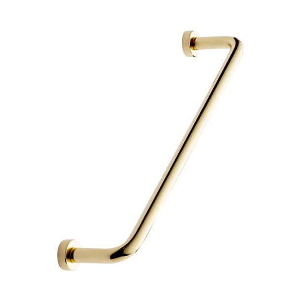 Furnipart cabinet handle - Untreated polished brass - Model Lounge