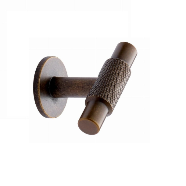  Furnipart T-bar m�belgreb - Antik messing - Model MANOR 30 x 54 mm