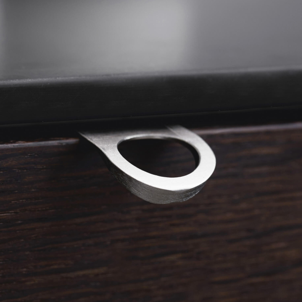 Furnipart Cabinet Handle - Brushed steel - Model Punch