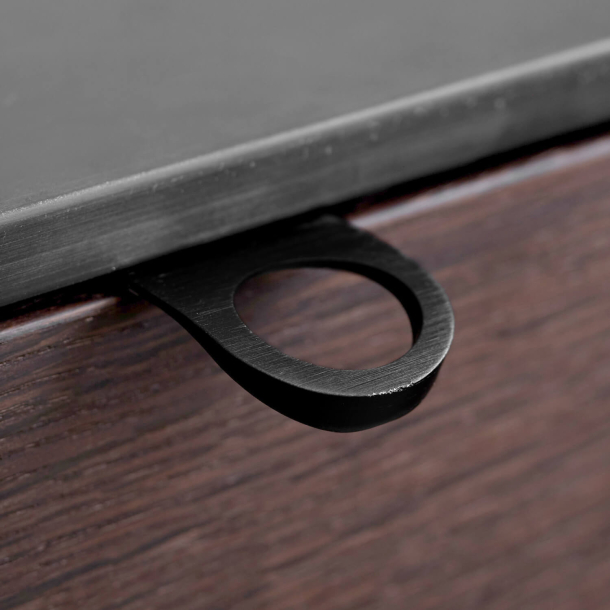 Furnipart Cabinet Handle - Brushed matt black - Model Punch