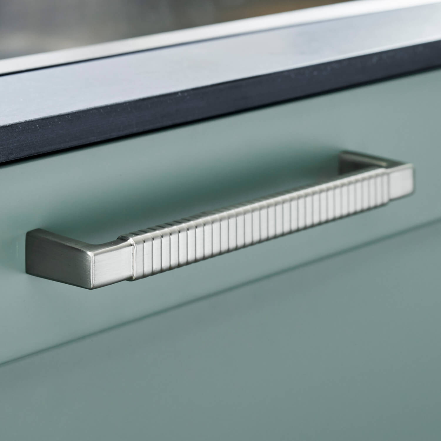 Furnipart Cabinet Handle - Brushed steel - Model Rattan 168 mm - Cabinet  handles - VillaHus