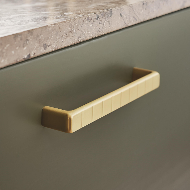 Furnipart cabinet handle - Brushed gold - Model Sidewalk