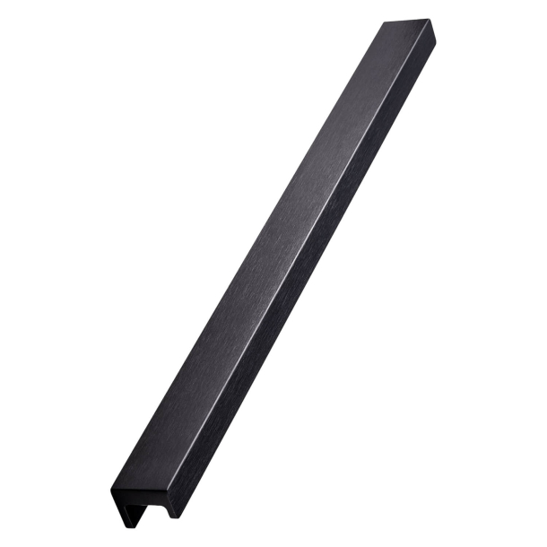 Furnipart cabinet handle - Brushed matt black - Model Station - cc 320 mm