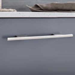 Uchwyt meblowy Furnipart - Stal szczotkowana - Model Tau Handle