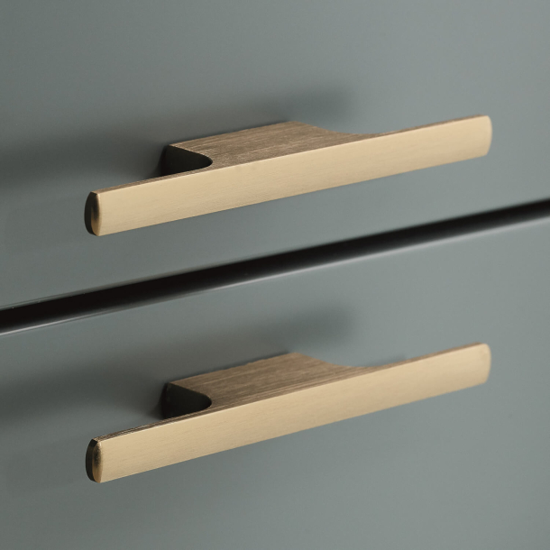 Furnipart Cabinet handle - Brushed brass - Model Tau
