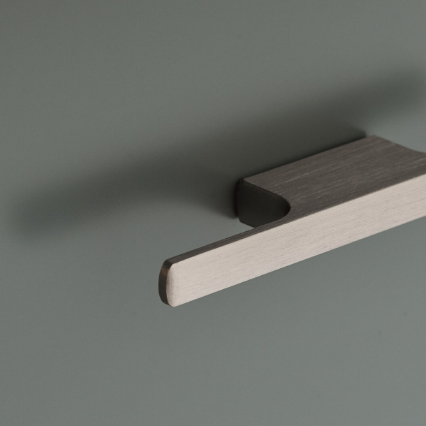 Furnipart Cabinet handle - Brushed steel - Model Tau Knob
