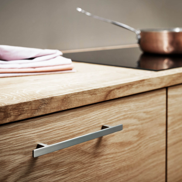 Furnipart Cabinet Handle - Brushed steel - Model Transit 219 mm