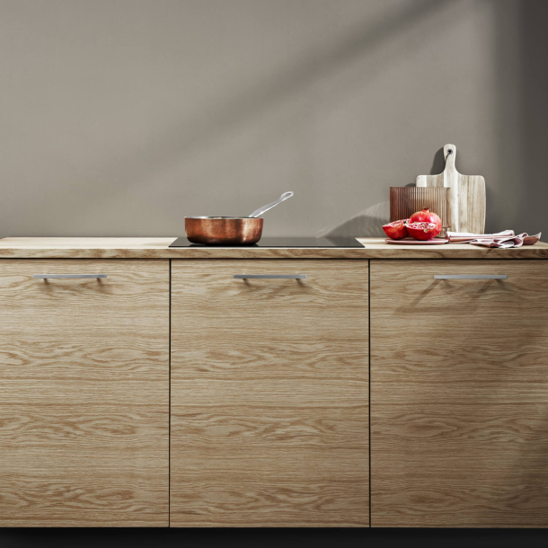 Furnipart Cabinet Handle - Brushed steel - Model Transit 219 mm