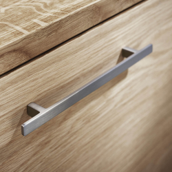 Furnipart Cabinet Handle - Brushed steel - Model Transit 219 mm