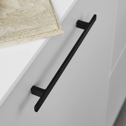 Furnipart Mbelgriff - Mattes Schwarz - Modell Transit 219 mm