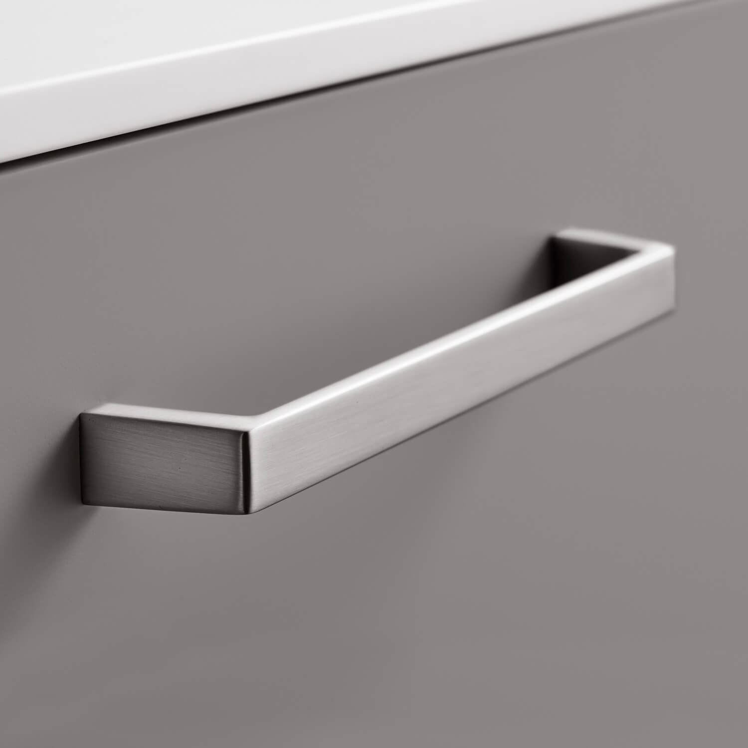 Furnipart Cabinet Handle - Brushed steel - Model Seam 170 mm - Cabinet  handles - VillaHus