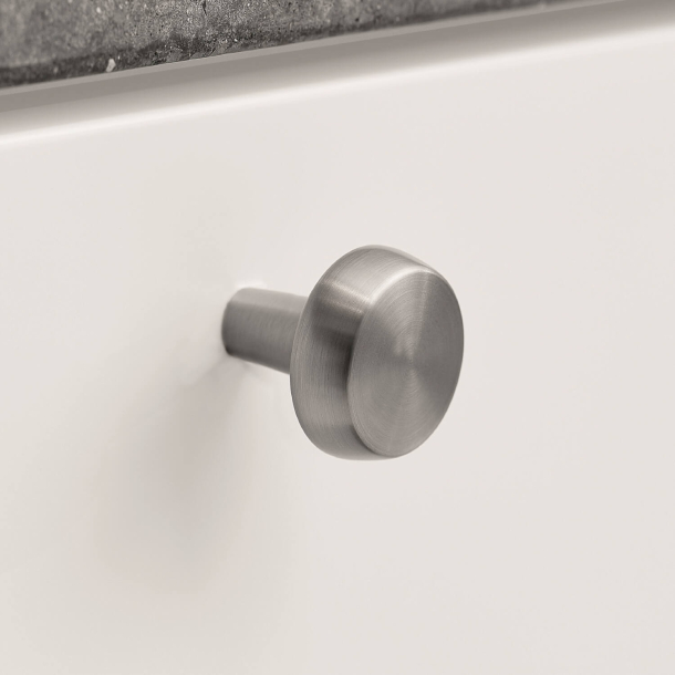 Furnipart Cabinet Knob - Brushed stainless steel - Model Autumn