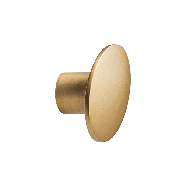 Furnipart Cabinet Knob - Brushed brass - Model Dome