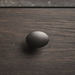 Furnipart Cabinet Knob - Matt black - Model Dome
