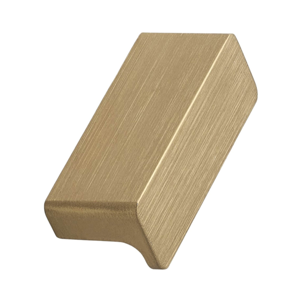 Furnipart Pokr&#281;t&#322;o meblowe - Mosi&#261;dz szczotkowany - Model Elan Knob