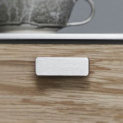 Furnipart Pokr&#281;t&#322;o meblowe - Stal szczotkowana - Model Elan Knob