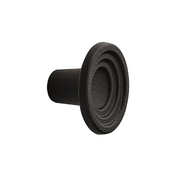 Furnipart Cabinet knob - Black - Model Fleur