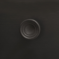 Furnipart Cabinet knob - Black - Model Fleur