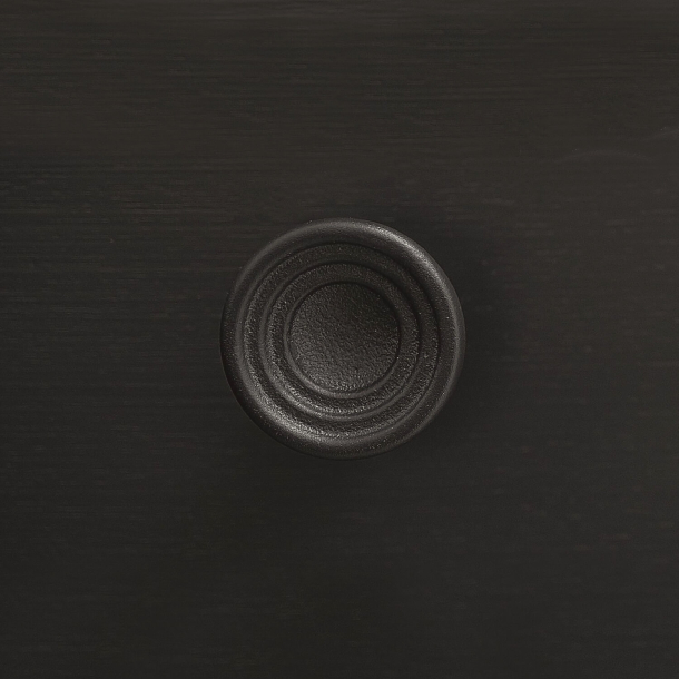 Furnipart Cabinet knob - Black - Model Fleur