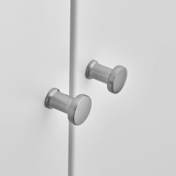 Furnipart Cabinet Knob - Brushed steel - Model Gate