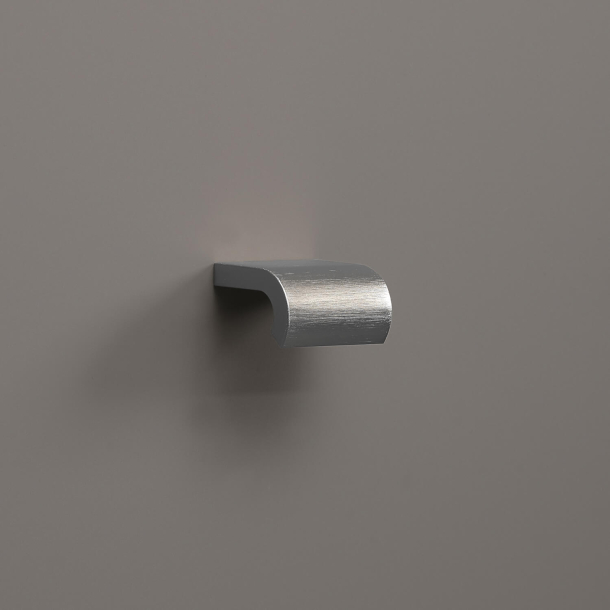 Furnipart Cabinet knob - Brushed steel - Model Invert