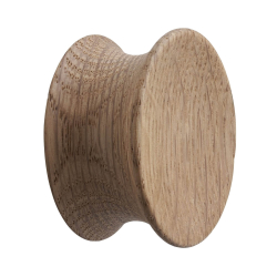 Furnipart Cabinet knob - Lacquered oak - Model Pulley