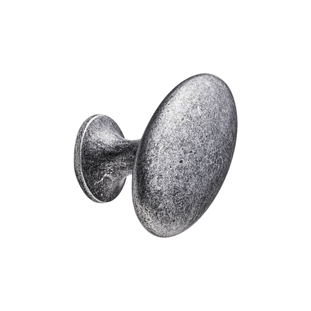 Furnipart Cabinet Knob - Antique gray - Model Oval SImple