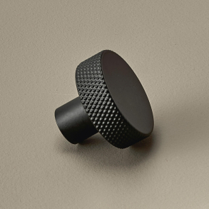 Furnipart - Gałka do mebli  - Matowa czerń - Model Simon