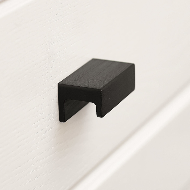 Furnipart Cabinet knob - Brushed matt black - Model Station