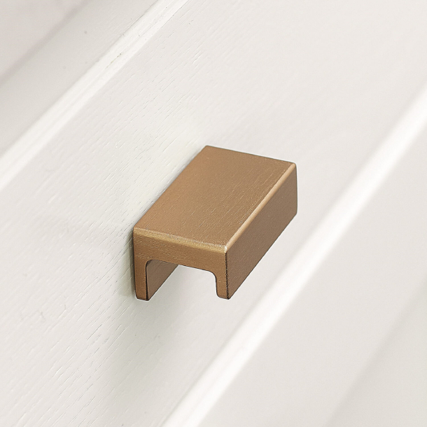 Furnipart Cabinet knob - Brushed brass - Model Station