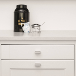 Furnipart Cabinet knob - Brushed steel - Model Station