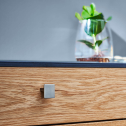 Furnipart Cabinet knob - Brushed steel - Model Transit