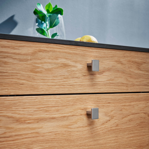 Furnipart Cabinet knob - Brushed steel - Model Transit