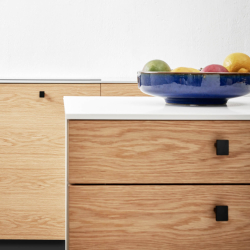 Furnipart Cabinet knob - Matt black - Model Transit