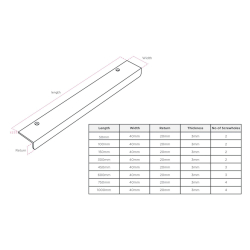Uchwyt szafki - Henry Blake Hardware - Model SK/3400