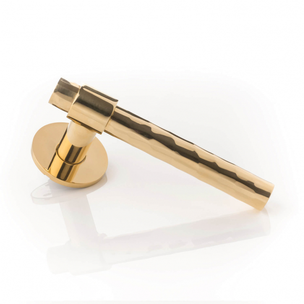 Joseph Giles Door handle - Polished brass - Model LV1047