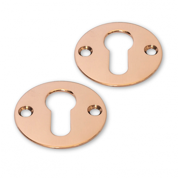 Cylinder ring - Copper - Euro Profile lock - 2 mm