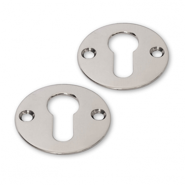 Cylinderring - Tomt Nickel - Europrofil / PZ lås - 2 mm