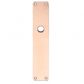 Szyld długi  - Miedź nielakierowana - RUKO -  16 - 220x45x2 mm