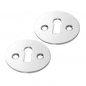 Ngleskilt - Klassisk facon - Krom - cc27mm