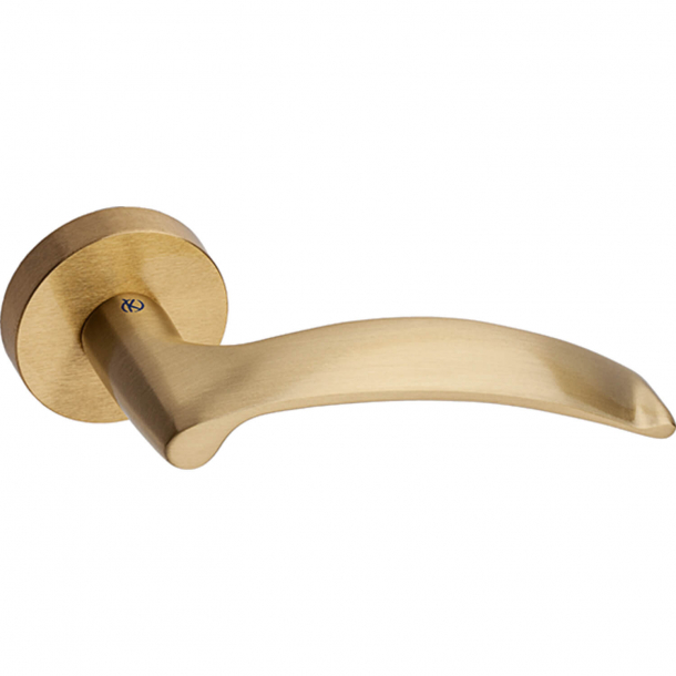 Door handle - Satin Brass - Model Manos